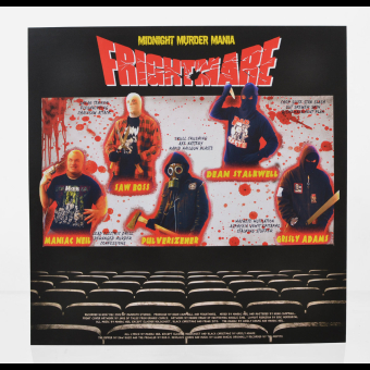FRIGHTMARE Midnight Murder Mania LP BLACK [VINYL 12